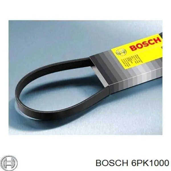 Ремень генератора 6PK1000 Bosch