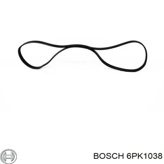6PK1038 Bosch ремень генератора