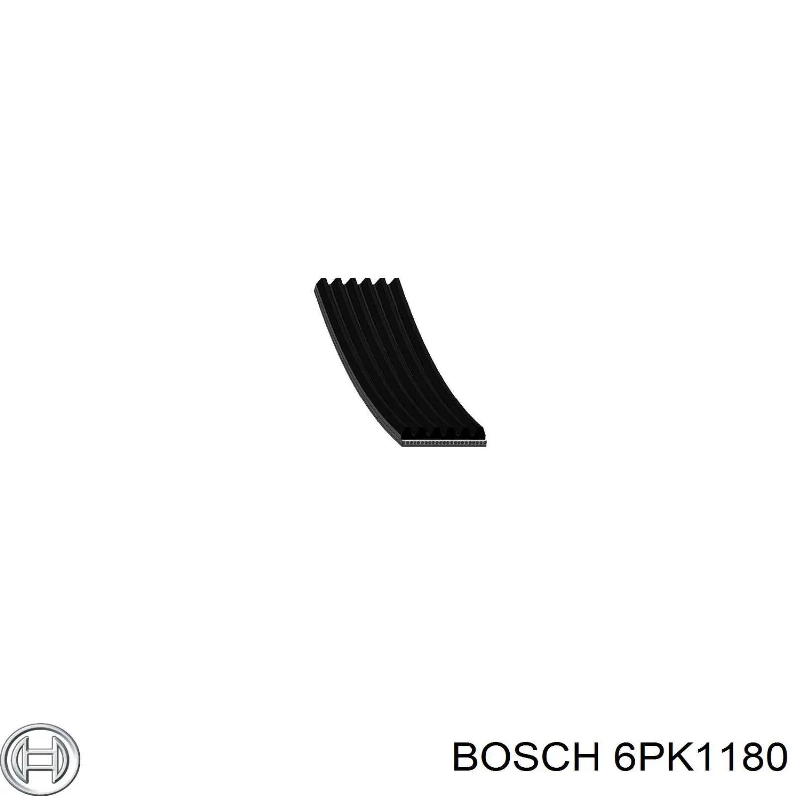 Ремень генератора 6PK1180 Bosch