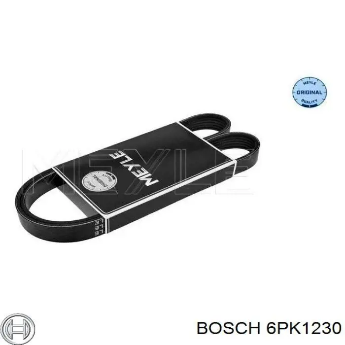 Купить 6PK1230 Bosch Ремень генератора