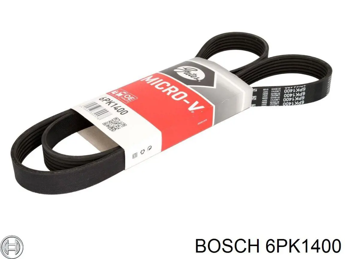 6PK1400 Bosch Поликлиновый ремень