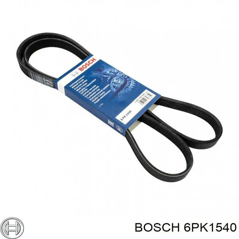 Ремень генератора 6PK1540 Bosch