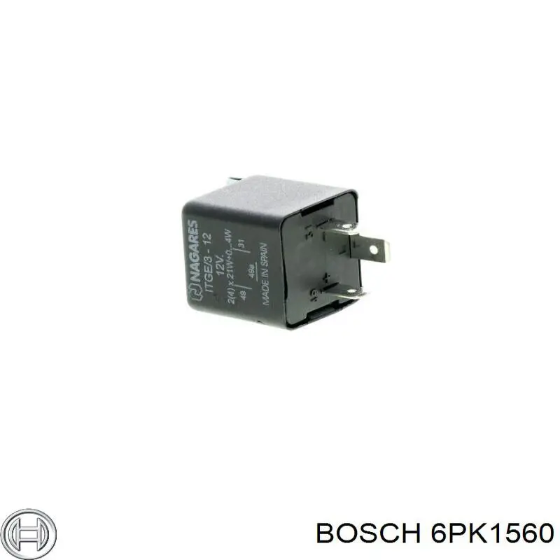 Купить 6PK1560 Bosch Ремень генератора