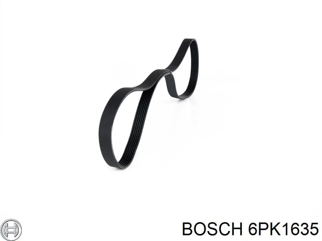 Клиновый ремень Bosch 6PK1635 цена, от 14.25 USD