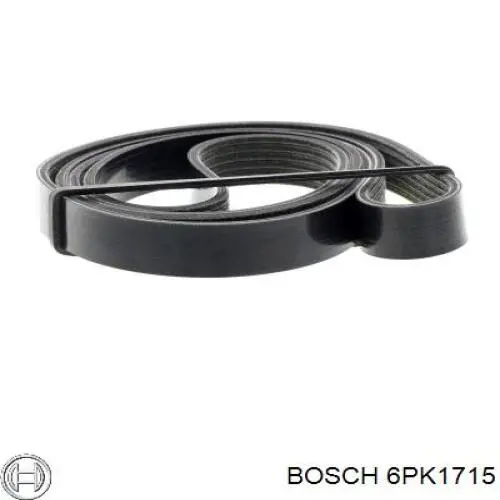 Клиновый ремень Bosch 6PK1715 цена, от 15.52 USD