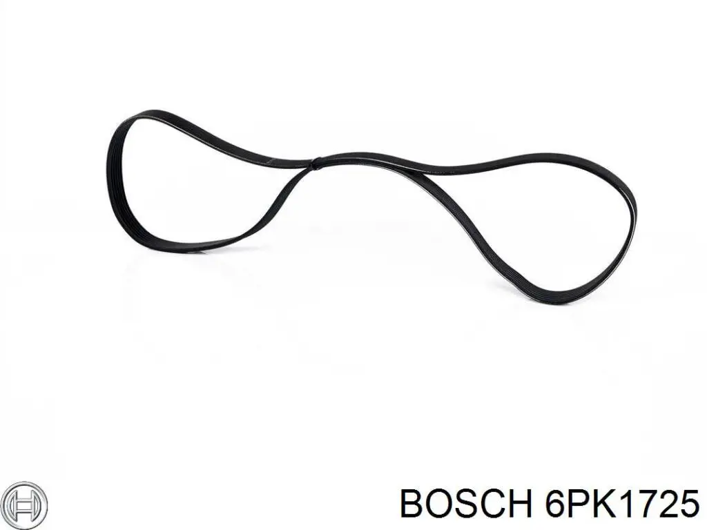 Клиновый ремень Bosch 6PK1725 цена, от 11.97 USD