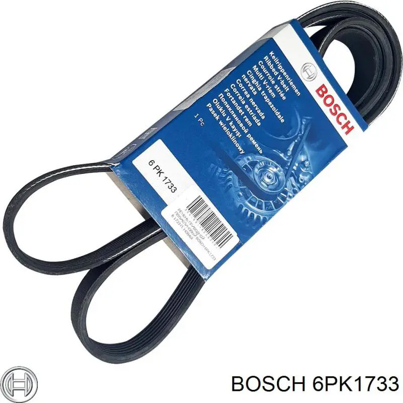 Клиновый ремень Bosch 6PK1733 цена, от 13.75 USD
