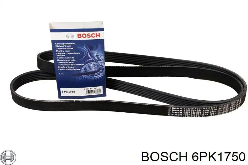 6PK1750 Bosch ремень генератора