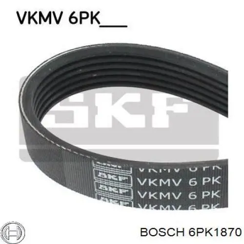 Ремень генератора 6PK1870 Bosch