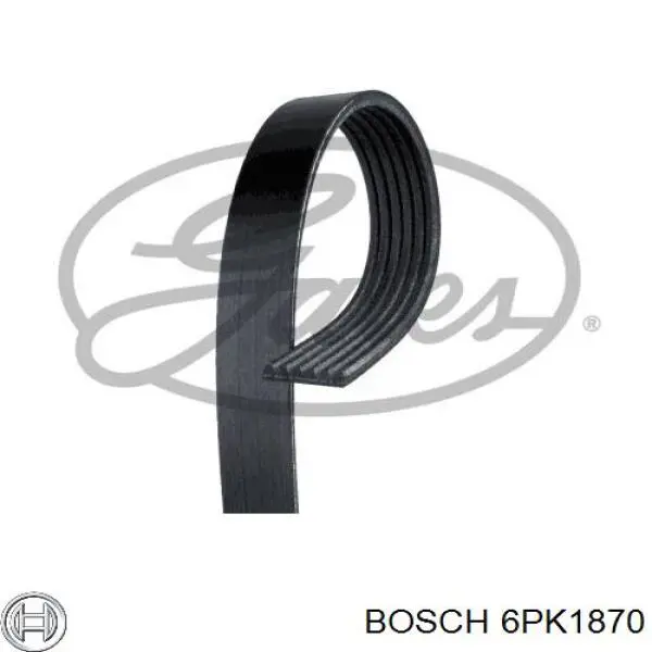 Клиновый ремень Bosch 6PK1870 цена, от 11.76 USD