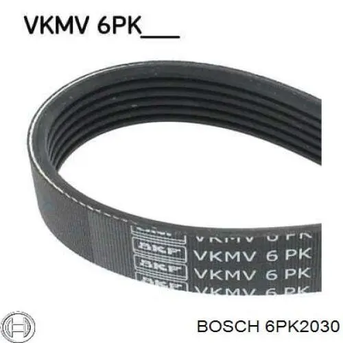 Клиновый ремень Bosch 6PK2030 цена, от 13.67 USD