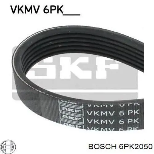 6PK2050 Bosch Поликлиновый ремень
