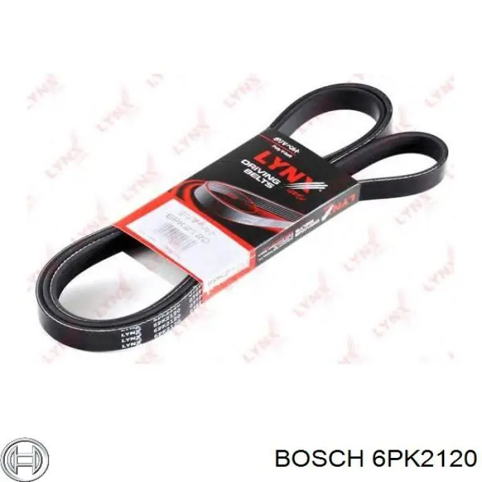 Клиновый ремень Bosch 6PK2120 цена, от 15.48 USD