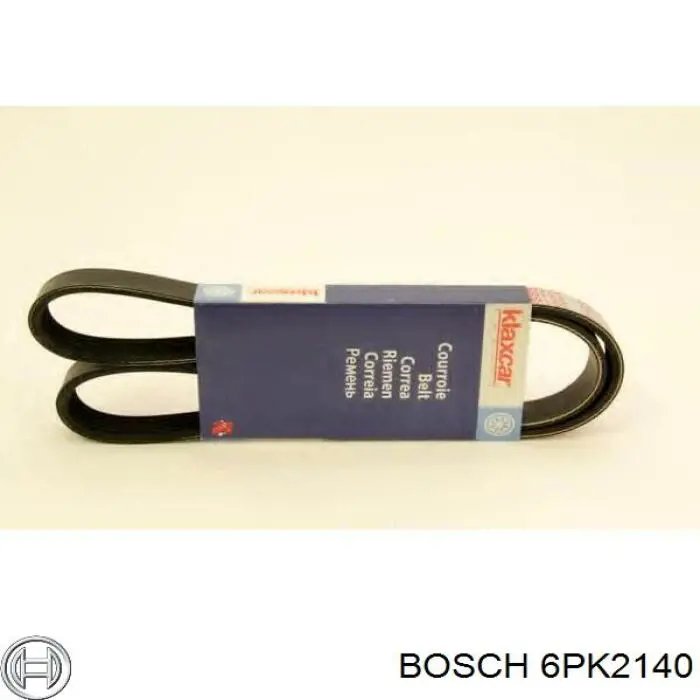 6PK2140 Bosch ремень генератора