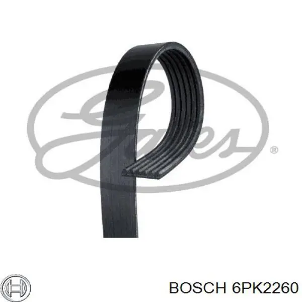 Ремень генератора 6PK2260 Bosch