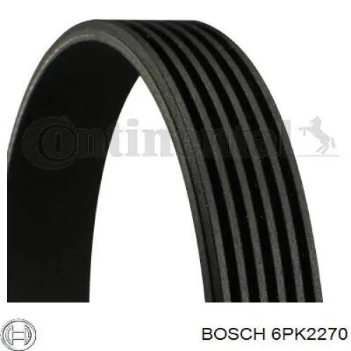Купить 6PK2270 Bosch Ремень генератора