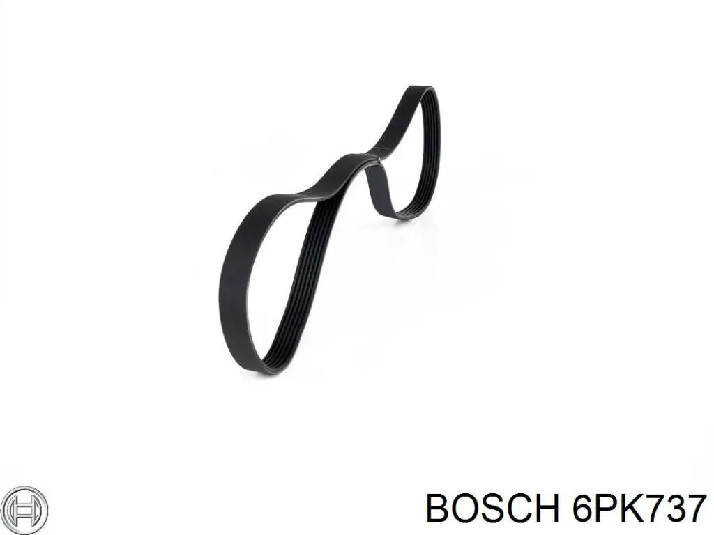 6PK737 Bosch Поликлиновый ремень