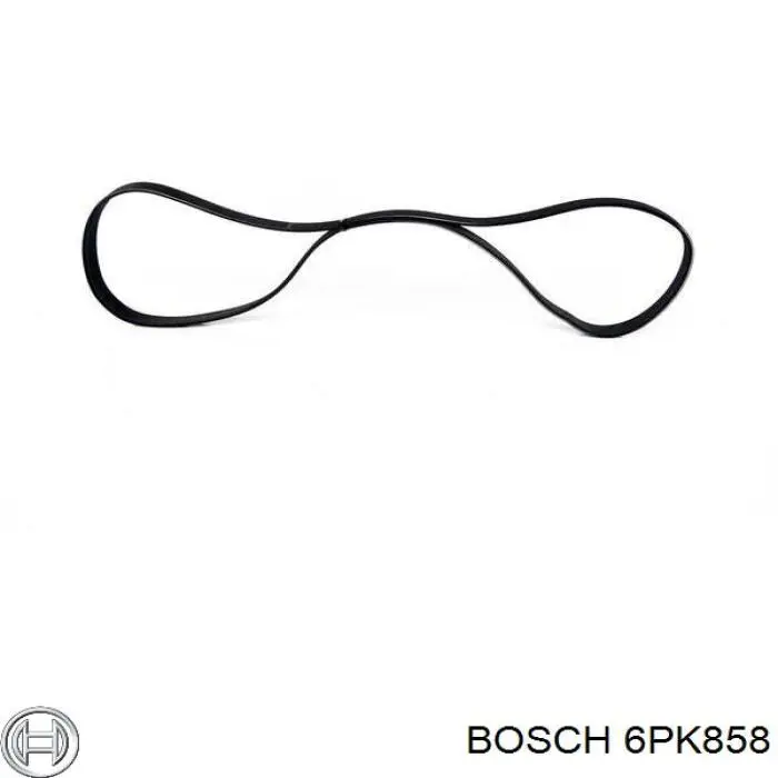 6PK858 Bosch ремень генератора