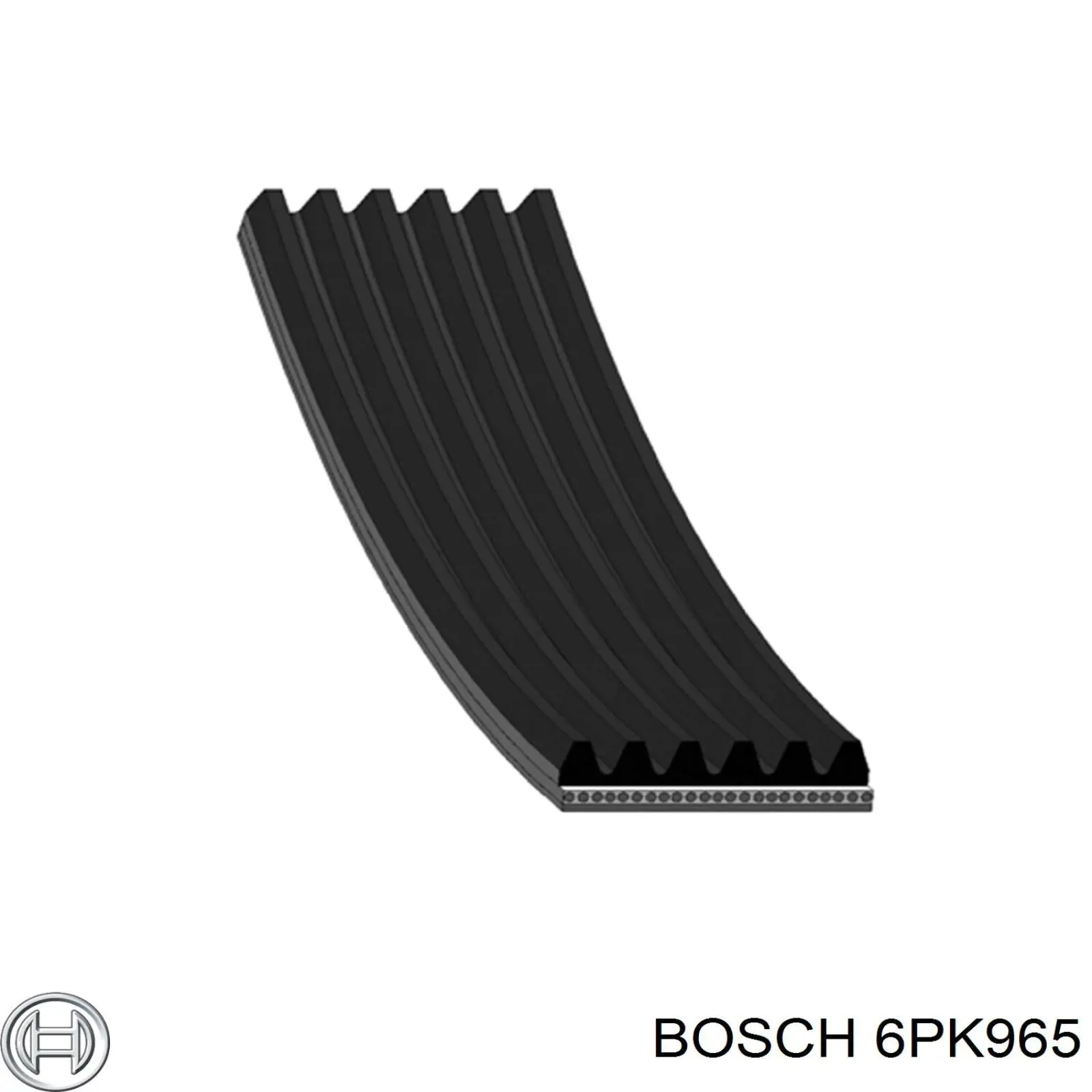 Клиновый ремень Bosch 6PK965 цена, от 9.06 USD