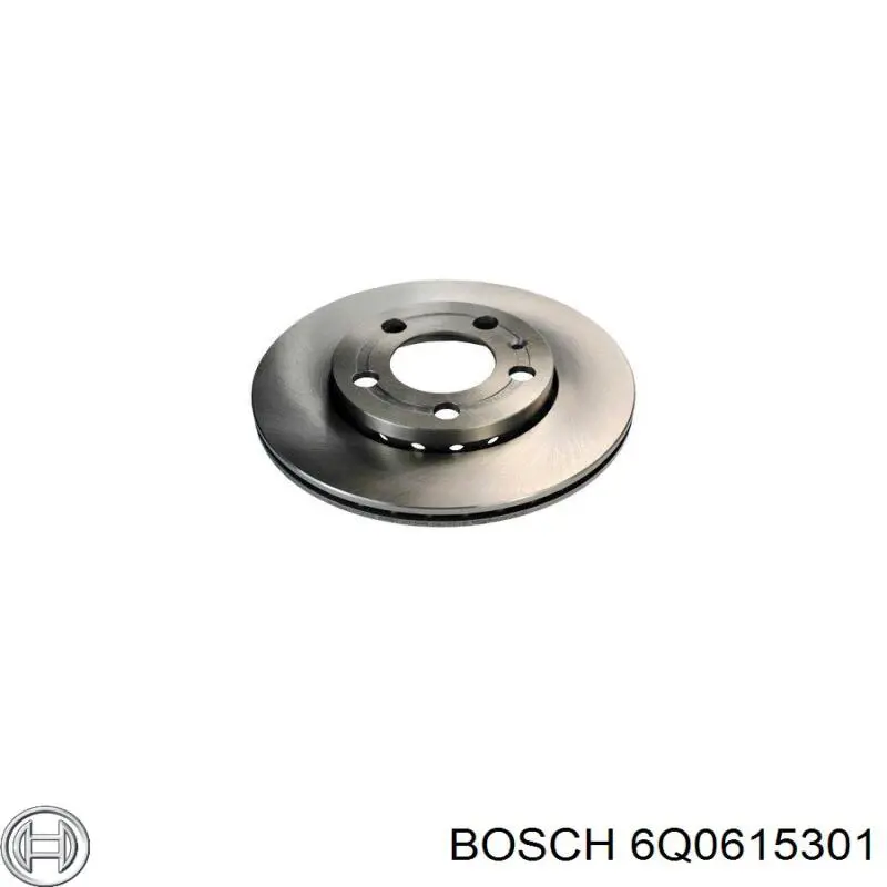 Купить 6Q0615301 Bosch Ротор тормозной
