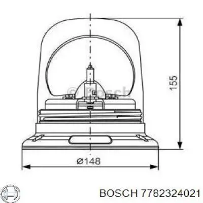 Проблесковый маяк 2RL009506201 HELLA
