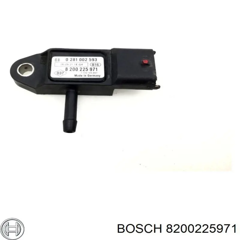 Датчик давления наддува 8200225971 Bosch