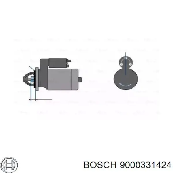 Стартер Bosch 9000331424 цена, от 159.81 USD