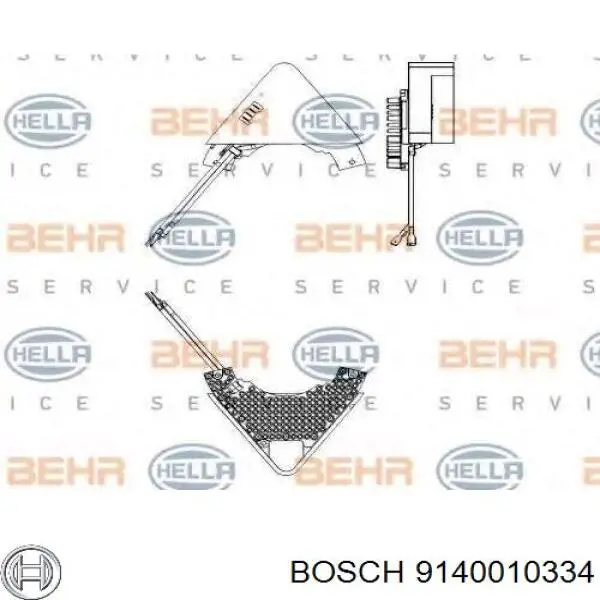 Реостат Bosch 9140010334