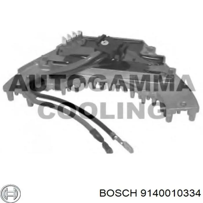 Реле отопителя Bosch 9140010334 цена, от 55.16 USD
