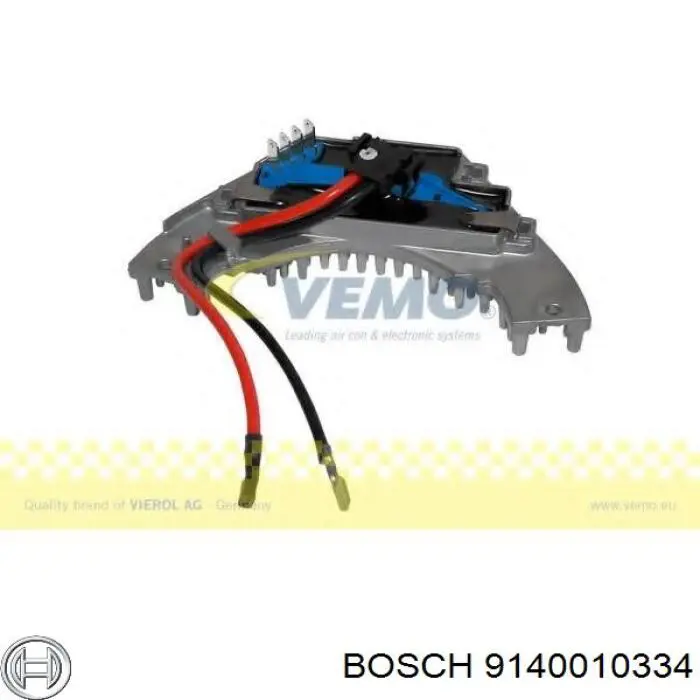 Купить 9140010334 Bosch Регулятор оборотов вентилятора печки