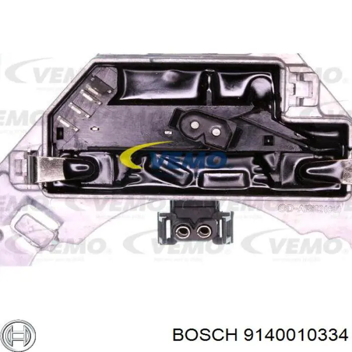Резистор печки 9140010334 Bosch