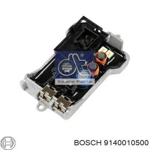 Резистор (сопротивление) вентилятора печки (отопителя салона) Bosch 9140010500