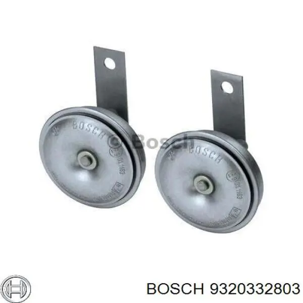 Автомобильный клаксон Bosch 9320332803 цена, от 11.89 USD