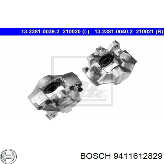 Нагнетательный клапан ТНВД 9411612829 Bosch