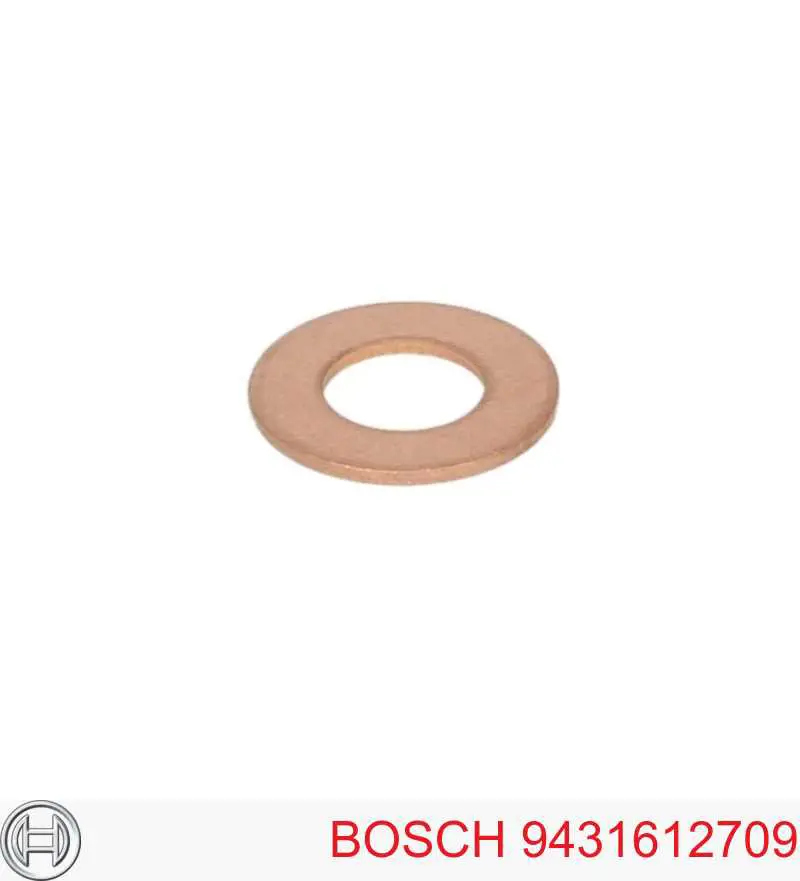 9431612709 Bosch кольцо (шайба форсунки инжектора посадочное)