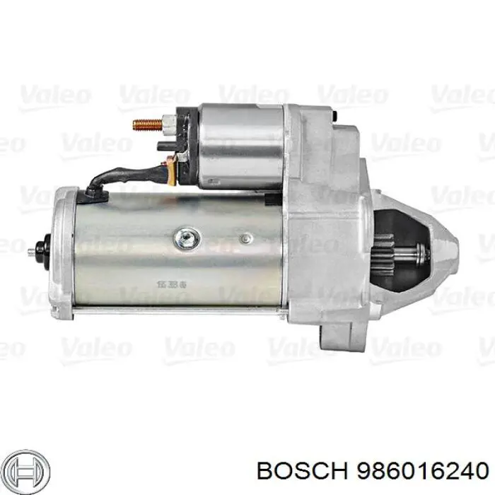 986016240 Bosch Стартер автомобиля