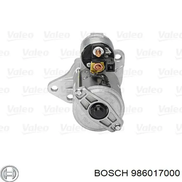 Стартер двигателя Bosch 986017000