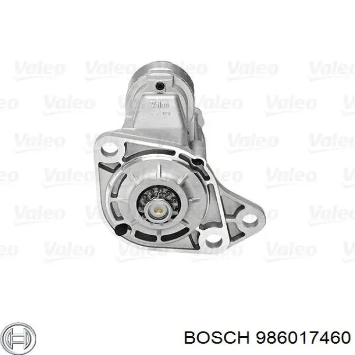 986017460 Bosch Стартер автомобиля