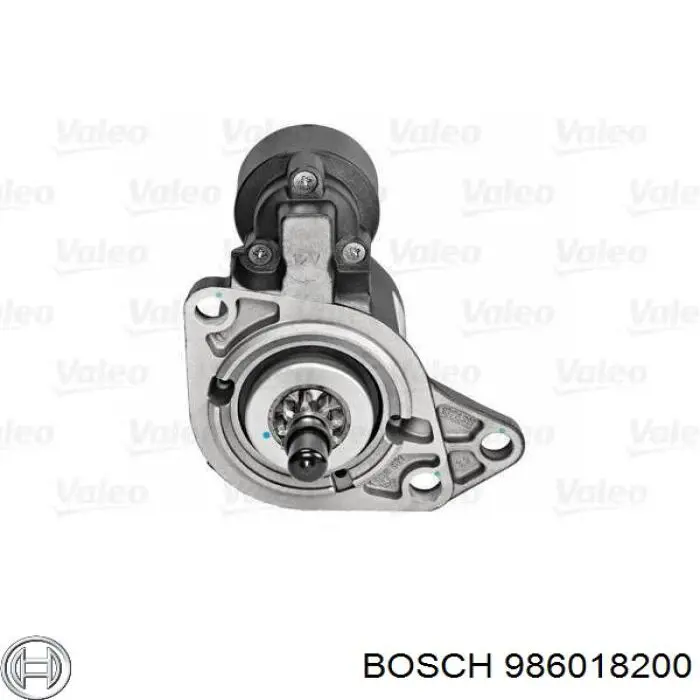 986018200 Bosch Стартер автомобиля