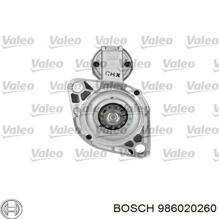Стартер Bosch 986020260 цена, от 39.37 USD