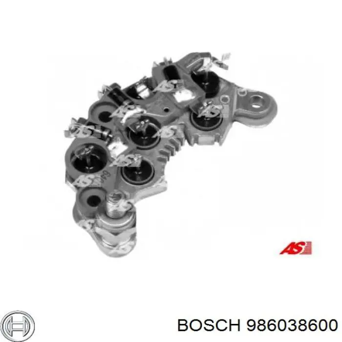 986038600 Bosch Генератор автомобильный