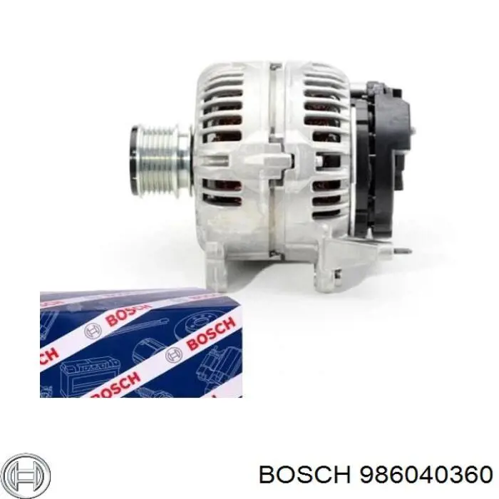 Генератор 986040360 Bosch