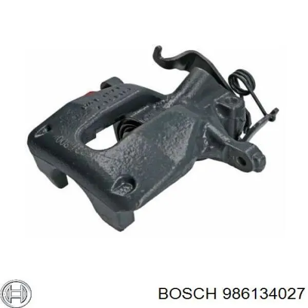 986134027 Bosch суппорт тормозной задний левый