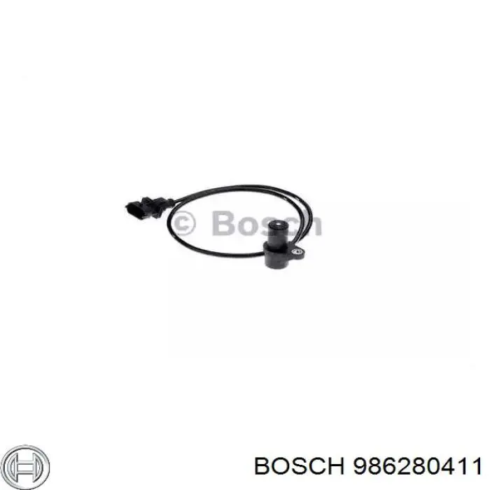 Датчик положения коленчатого вала Bosch 986280411 цена, от 12.69 USD