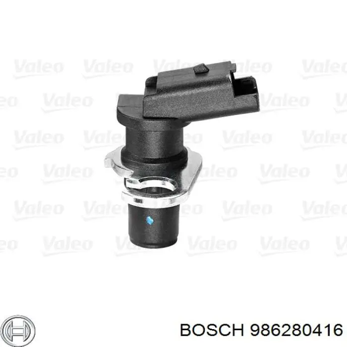 Датчик положення (оборотів) коленвалу 986280416 Bosch