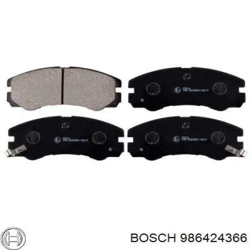 Колодки Bosch 986424366 цена, от 19.00 USD