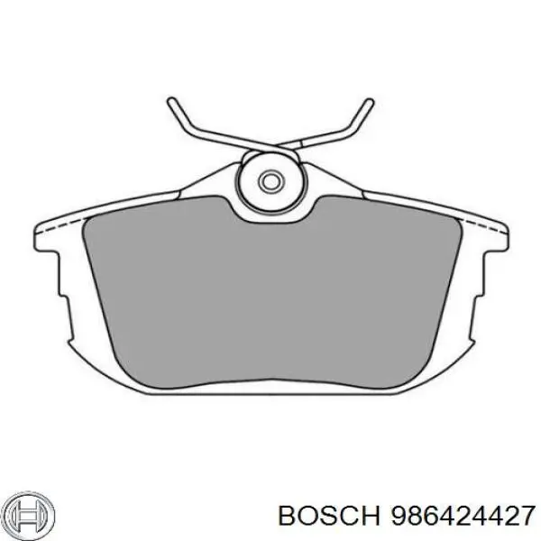 Колодки дисковые  Bosch 986424427 цена, от 18.36 USD