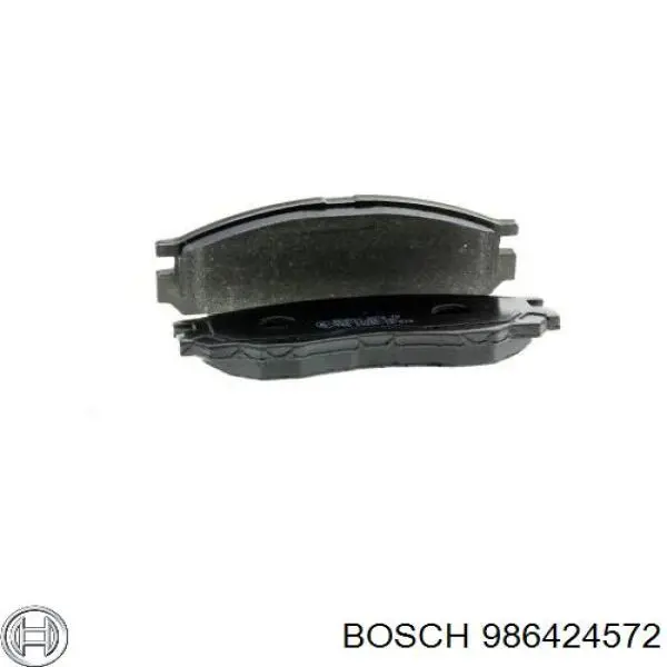 986424572 Bosch Колодки передние