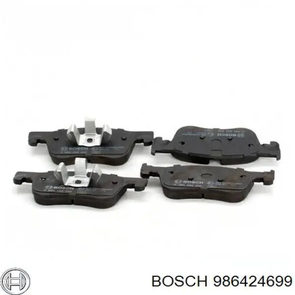 Задние тормозные колодки 986424699 Bosch