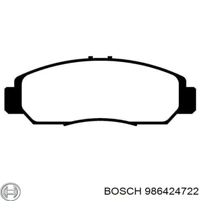 Колодки Bosch 986424722 цена, от 30.01 USD